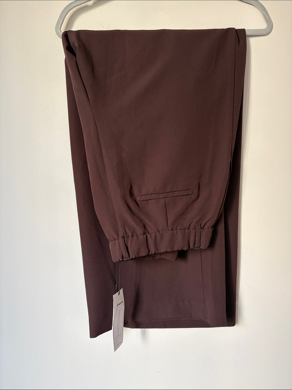Wide-Leg Women’s Pants in Dark Brown